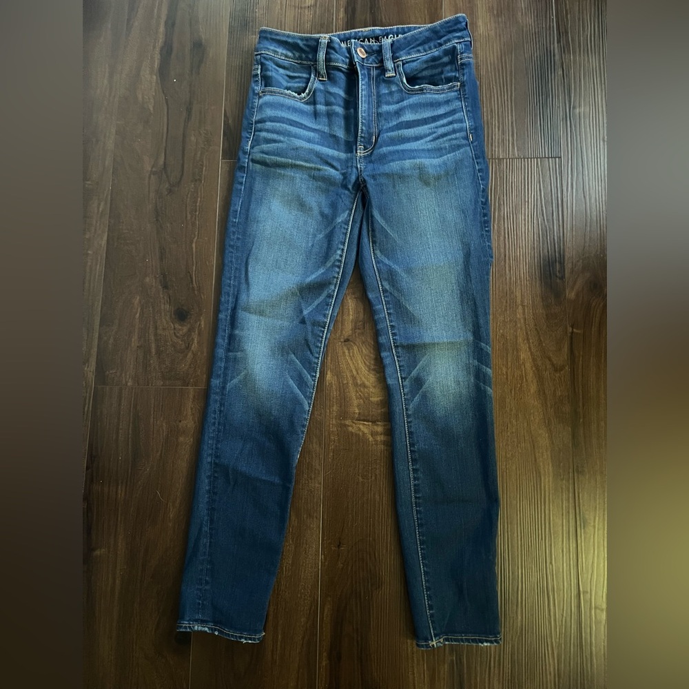 American Eagle Outfitters Dark Blue Jeans